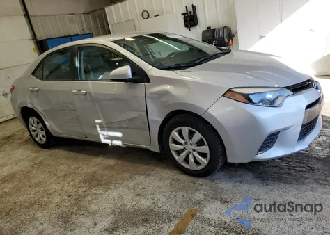 2016 Toyota Corolla L z USA, uszkodzony, nr VIN 2T1BURHE4GC620643